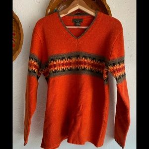 Eddie Bauer Vintage Men’s Wool Sweater Size M